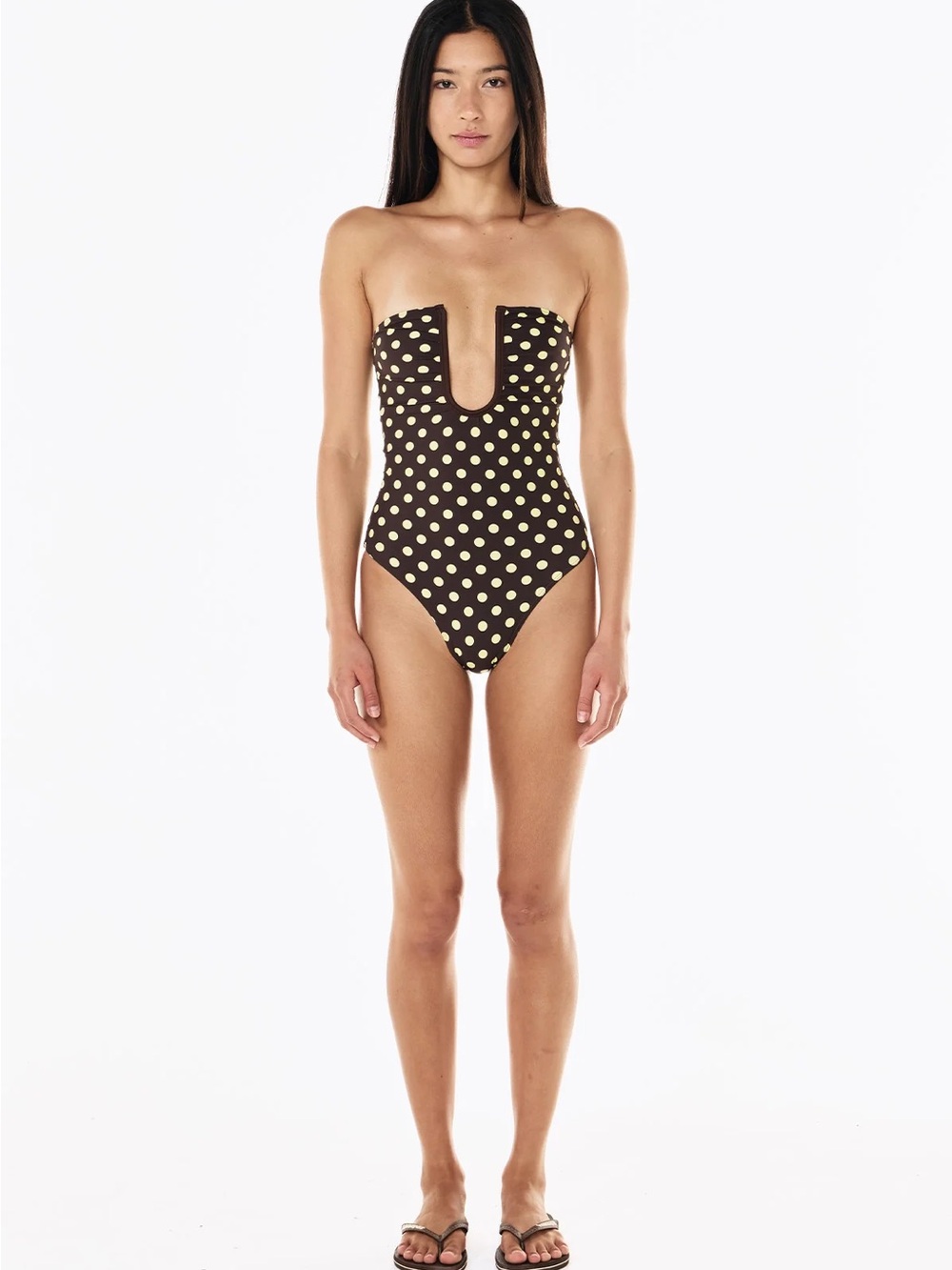 La Lu Peggy one piece size large nwt